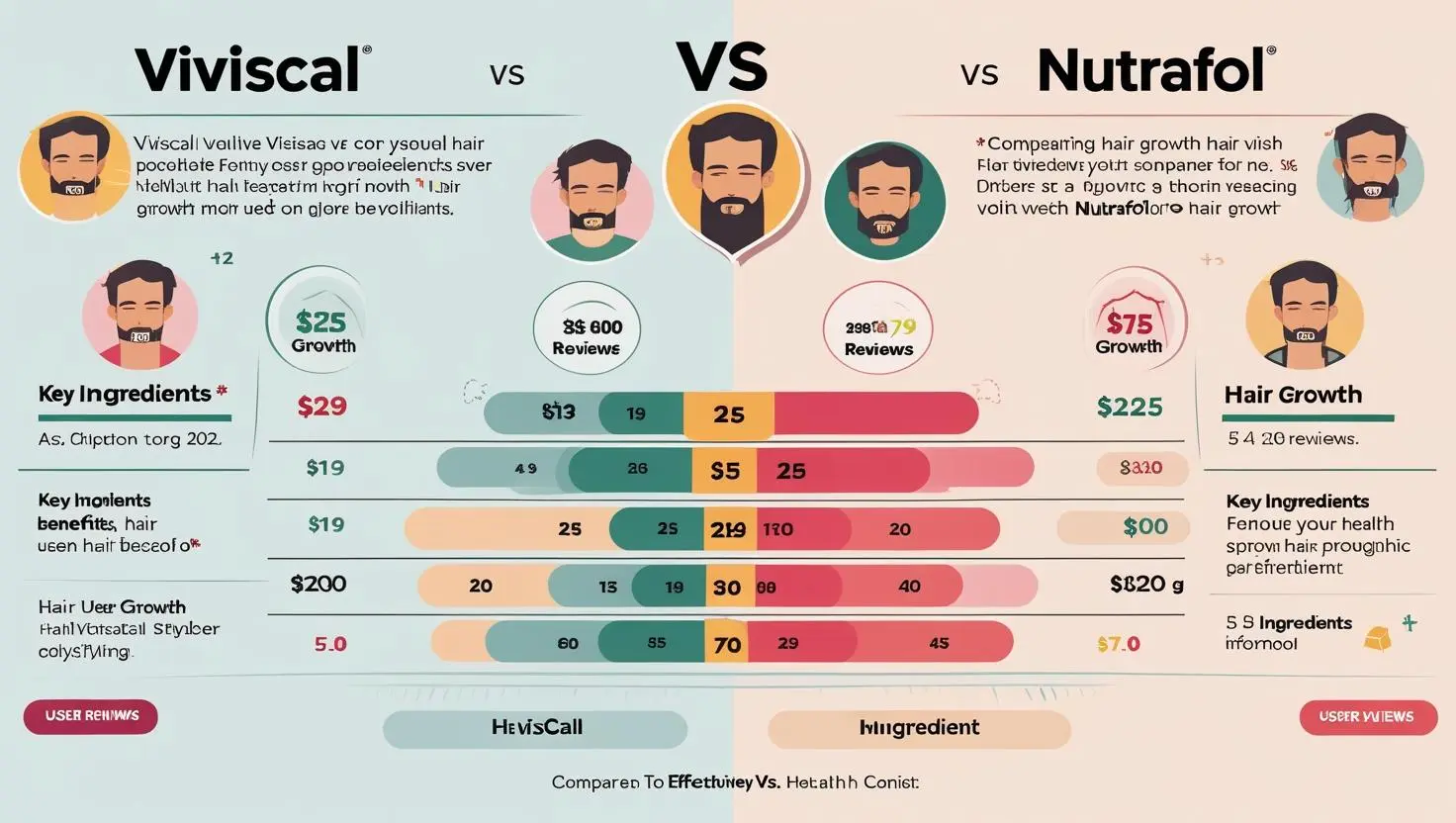 Viviscal vs Nutrafol
