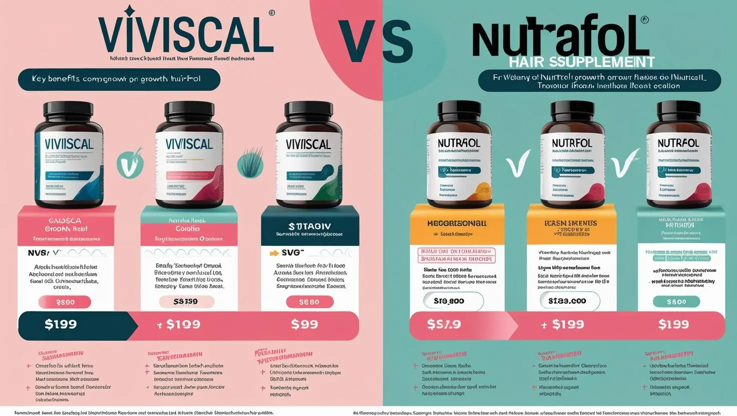 Viviscal vs Nutrafol